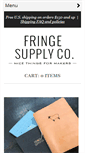 Mobile Screenshot of fringesupplyco.com